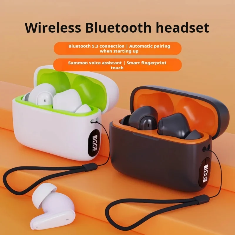 

Wireless Earphones Bluetooth 5.3 Headphones In Ear Noise Cancell Stereo Music Earbuds Touch Control Earbuds With Microphone