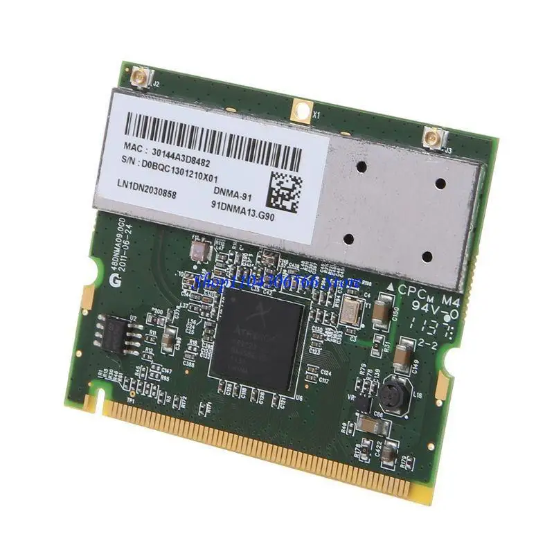 02DD Tarjeta WiFi inalámbrica ATHEROS AR9223 Mini Notebook PCI Tarjeta red WLAN para para 300m