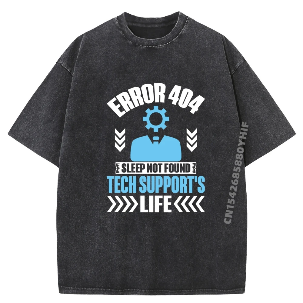 

It Tech Support Technology Nerds Geek Computer Engineer Free Shippping Items Lowest Prices Men's Trend Washed Shirts