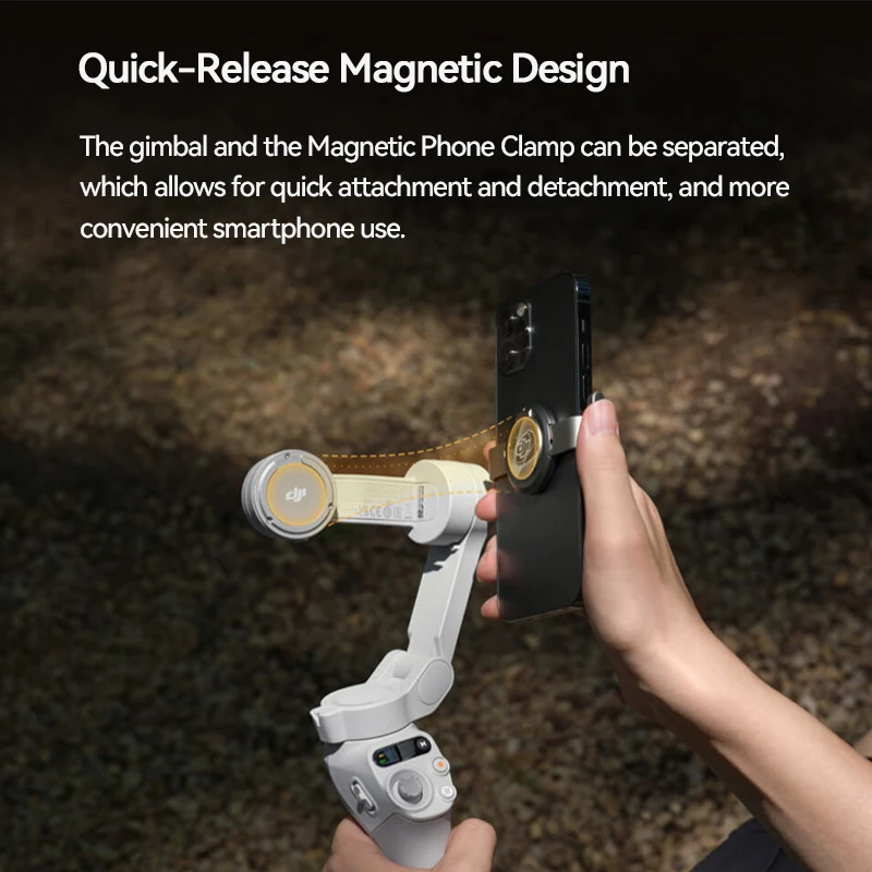 DJI OM SE Osmo Mobile SE Handheld Gimbal ActiveTrack 5.0 Magnetic Design Quick Roll DJI Brand New Original in Stock