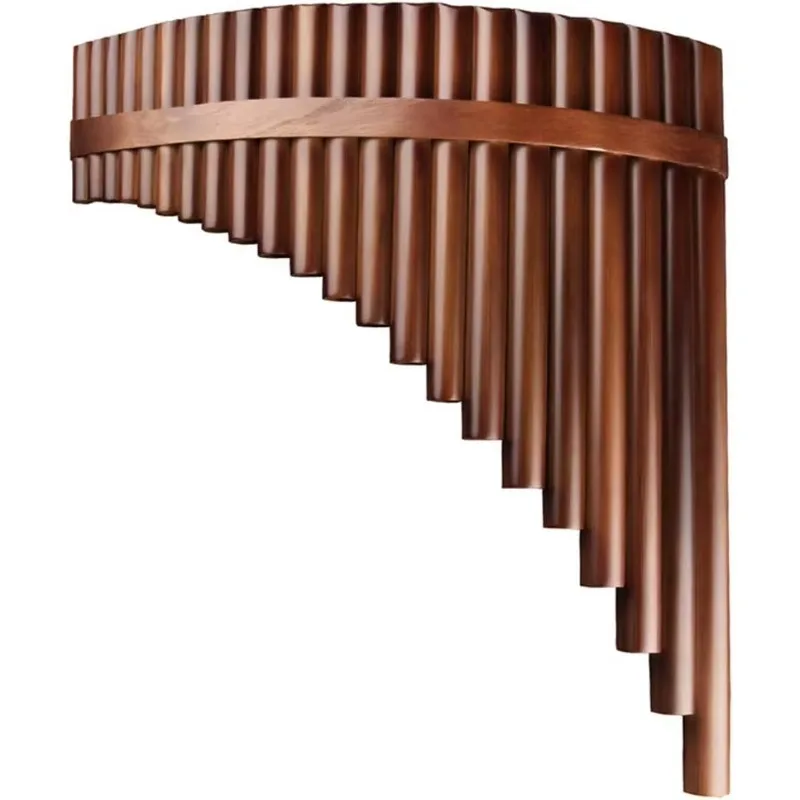22‑Pipes C‑Key Bamboo Pan Flute Musical Instrument For Left Right Hand