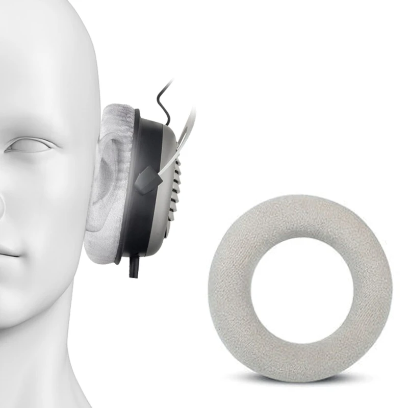 แผ่นรองหูฟังตัดเสียงรบกวนสำหรับชุดหูฟัง DT880 T5P Earmuff คุณภาพเสียงที่ดีขึ้น