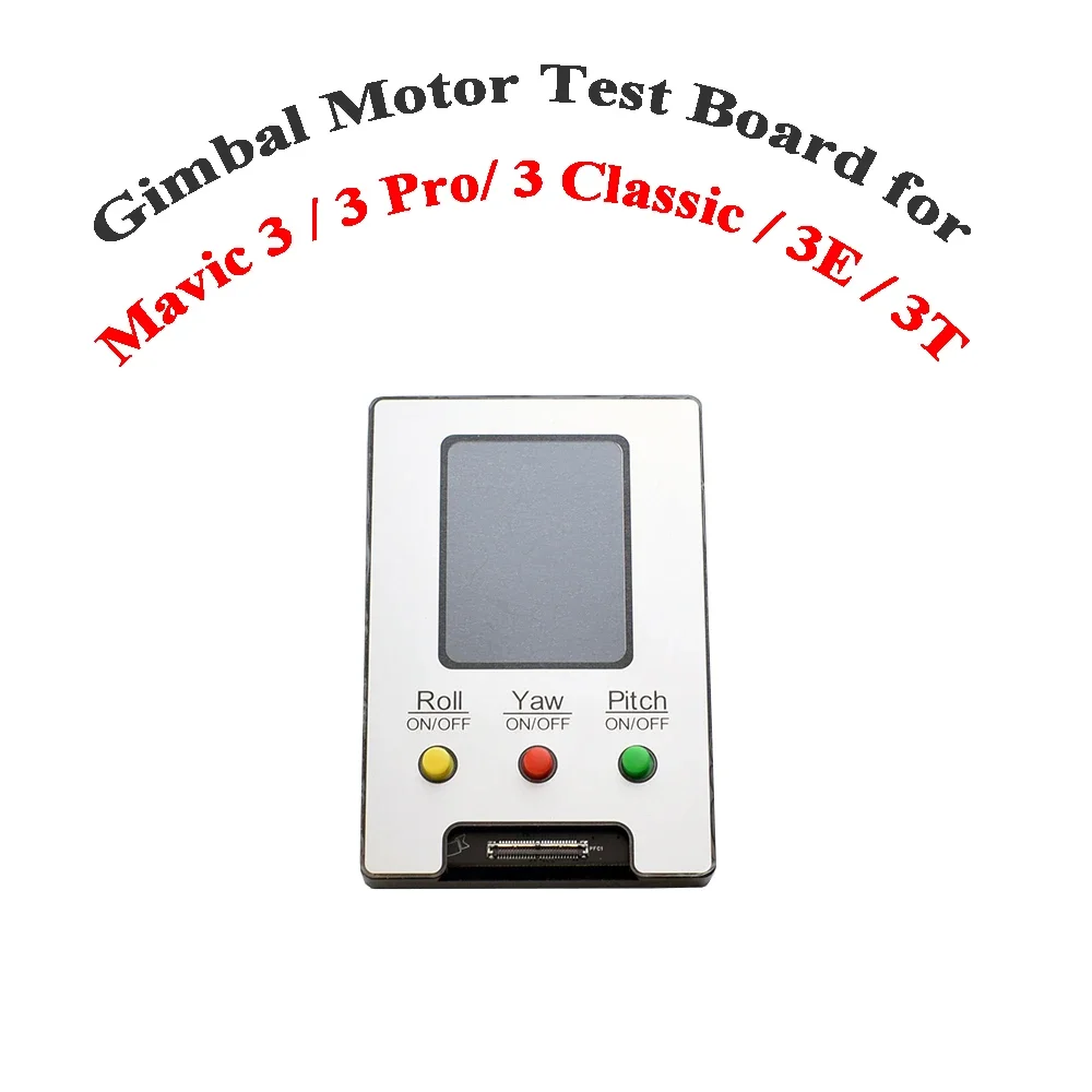 

X-T Gimbal Motor Tester for Mavic 3/3E/3T/3Pro/3C Yaw Roll Pitch Motor Test Board for Air 3/Air 3S PTZ Camera Motor Test Tool