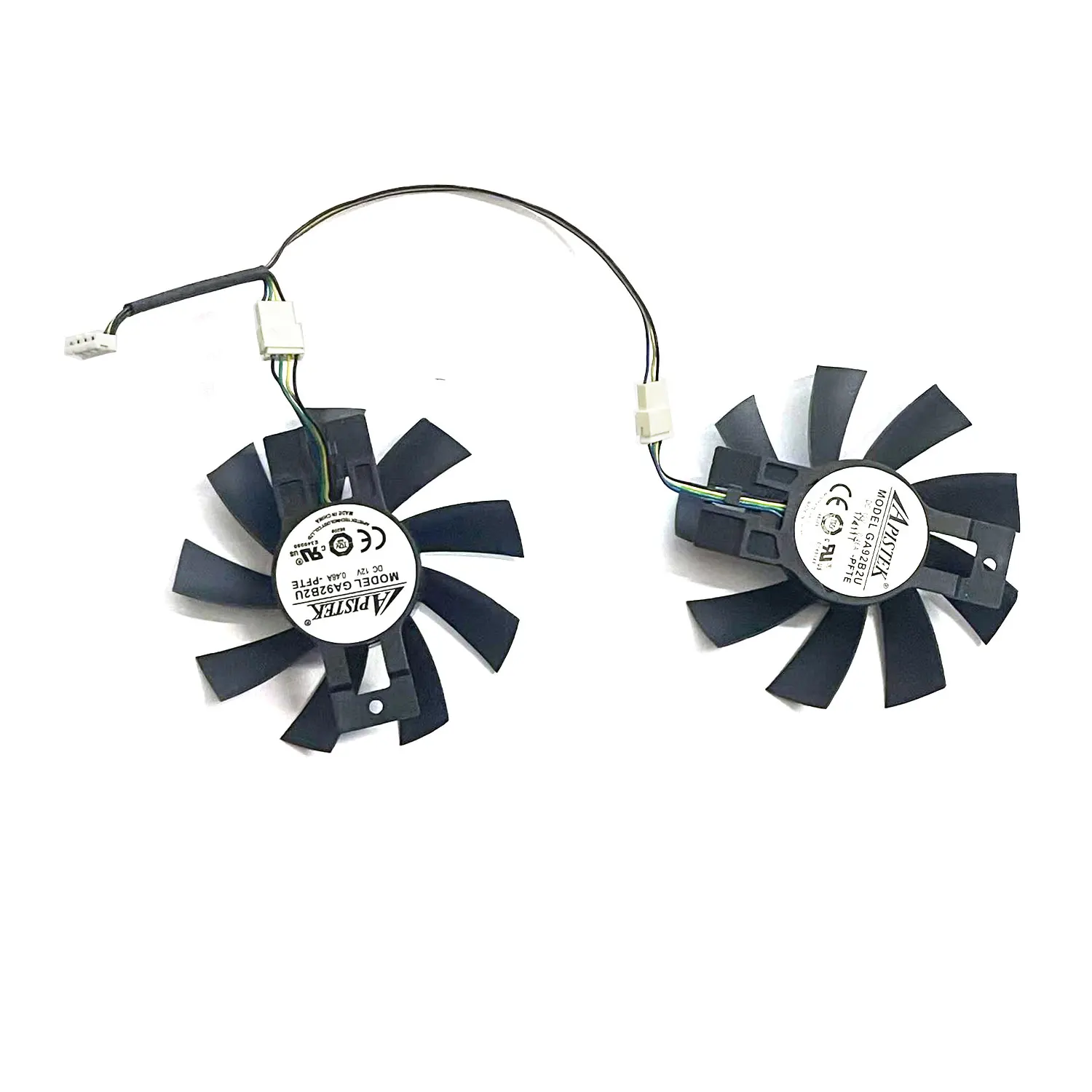 Kankeirr Новый вентилятор с графическим процессором 85 мм 4 контакта GA92B2U RX580 570 для Dataland Rx 560 Xt RX570 Rx 580 Powercolor Radeon Reed Draak Rx 570