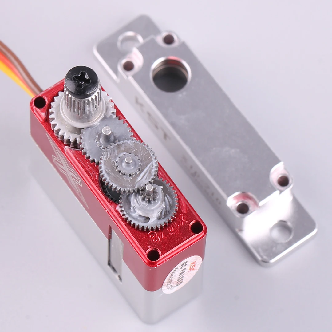 KST X10-710 9,5 kg 0,10 Sek. HV Slim Servo für RC-Modell-Hubschrauberflugzeug mit Metallarm