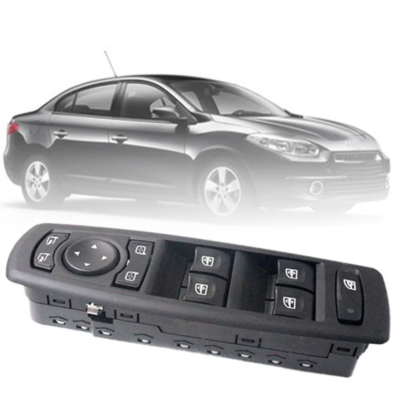 

X39A-For Renault Megane Laguna 2008-2016 13 PINS Window Main Control Switch 809610006R 25400-0015R Power Regulator