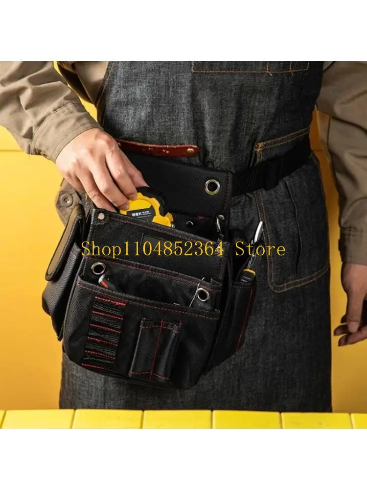 652f-multi-pocket-tool-belt-with-adjustable-belt-electrician-waist-bag-for-convenient-storage-and-quick-tool-retrieval