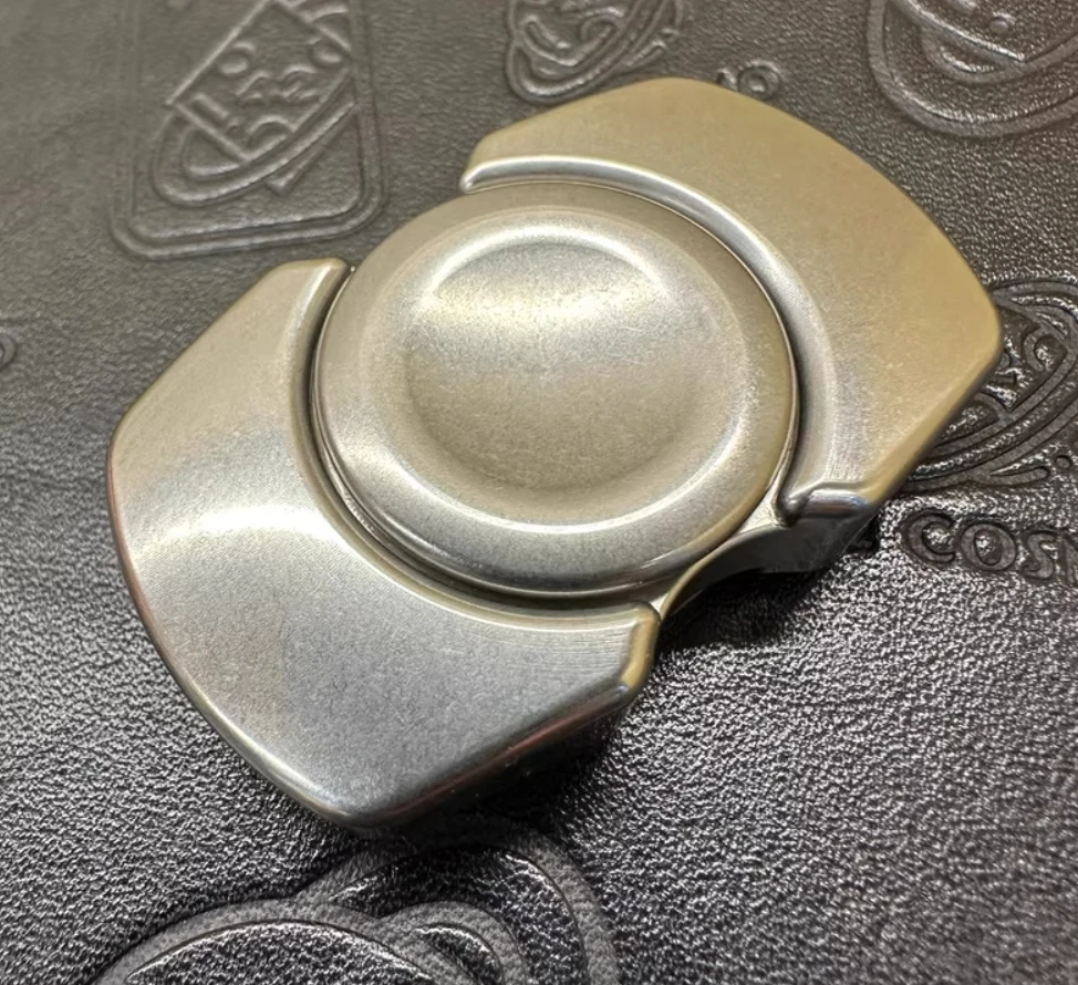 Gebruikt EDC stalen spinner fidget decompressiespeelgoed