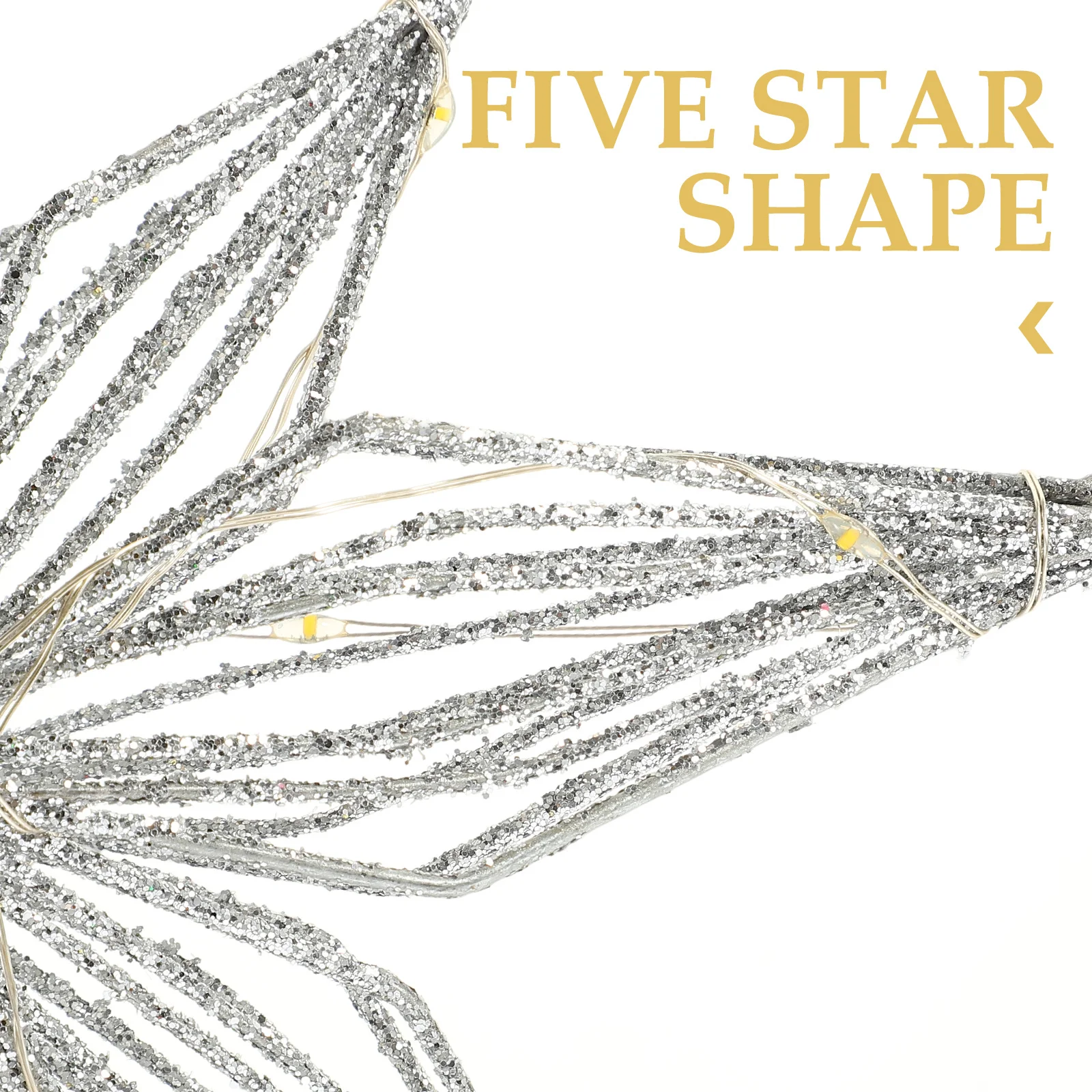 

Christmas Tree Topper Lighted Glowing Star Xmas Tree Decoration Universal Size Holiday Ornament Xmas Star Treetop