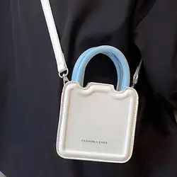 MINI borsa donna nuova moda PU Hasp moda Casual borsa a tracolla morbida borse e borsette borsa a tracolla per ragazze