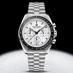 PAGANI DESIGN 2026 New V5 PD1701 Men's Watches Luxury Quartz Watch Men Sport Speed Chronograph AR Sapphire glass 100M Waterproof