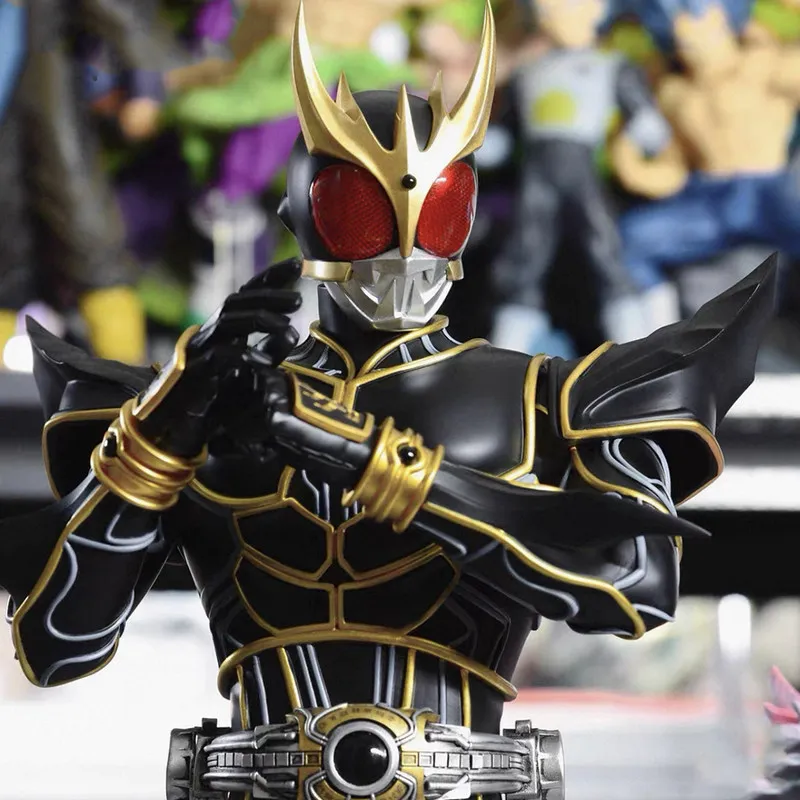 

36cm Kamen Rider Kuuga Ultimate Form Gk Figure Anime Collectible Model Toy Desktop Pc Case Ornament Gift For Otaku Anime Fans