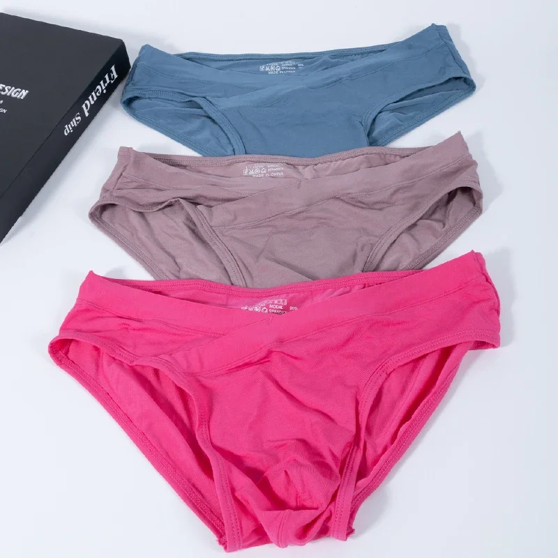 New Modal High Elasticity Low Waist V-Shape Men's Sexy Sports Underwear Briefs Breathable Seamless Butt Lifting Pouch Panties