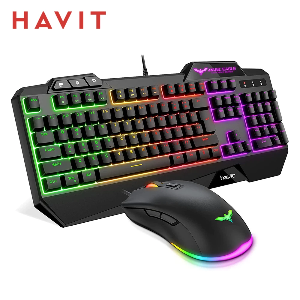 Havit rgb (клавиатура, игровая, мышь, кнопок) купить от 2 792,00 руб. Компьютерная периферия на 1rub.ru