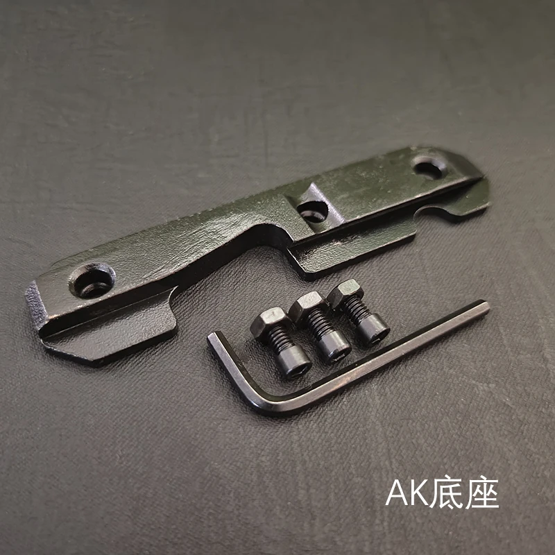 Tactical AK47 Steel Dovetail Side Plate Milled Stamped Receivers Accepts AK Side Rail Scope Mount Ruger 10/22 Hunting Base