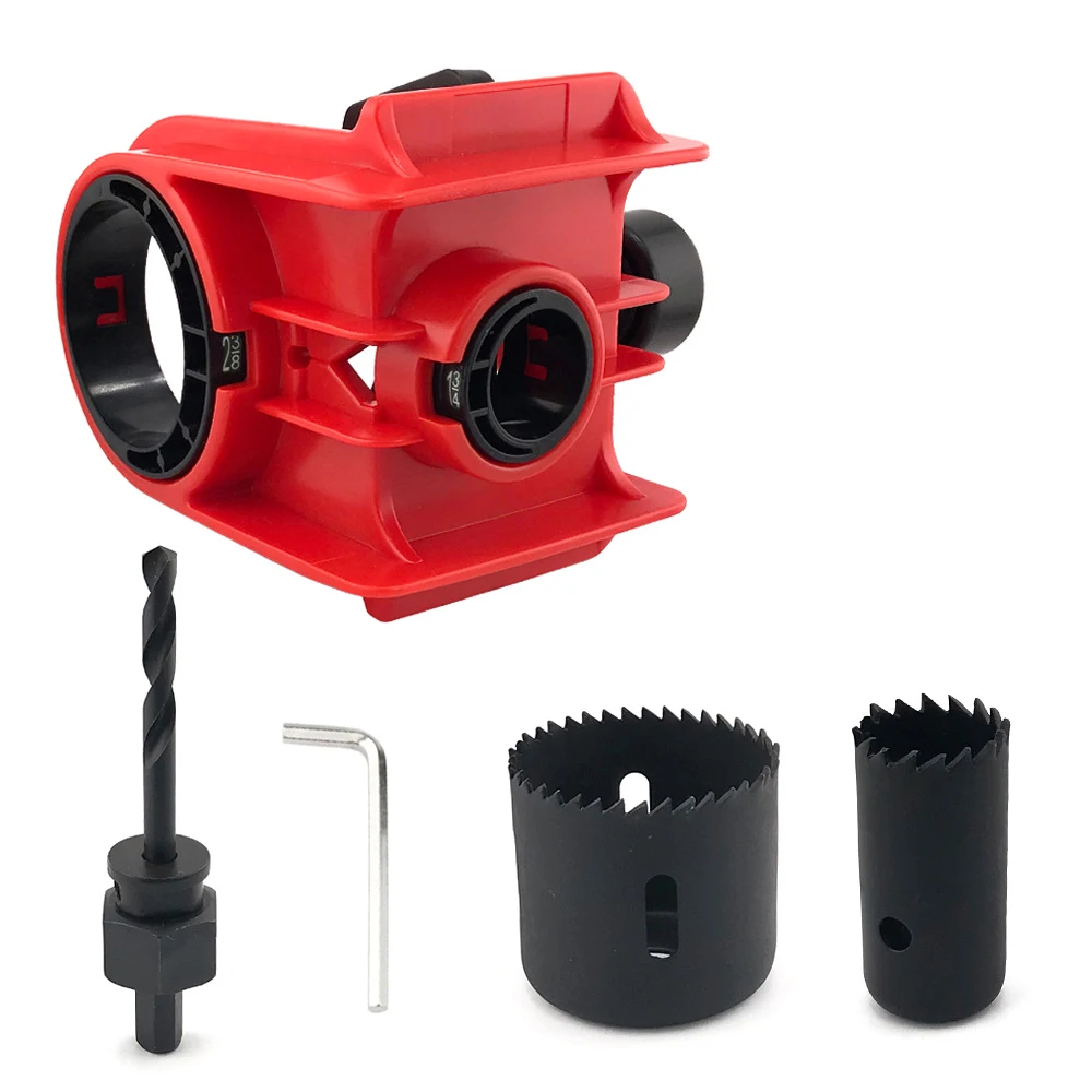 for Ball Shape Door Lock Drill Bit for kit Includes 4 Colors for Blue Orange Red Yellow Size 18.5 14 15cm ABS Carbon Steel