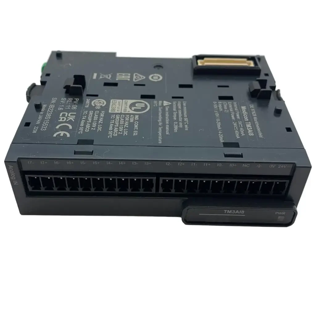 TM2AMI8HT new model TM3AI8 Modicon TM3 - 8 analog inputs (screw) 24Vdc