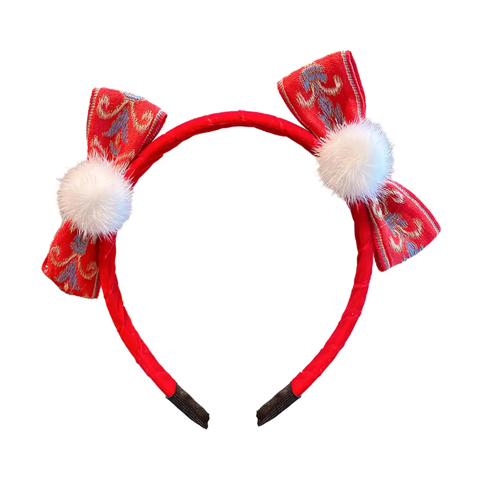 

Chinese New Year Headband Dress up for Women Girl Cute Hair Accessory Headwear for New Years Eve Holiday Carnival Xmas Prom