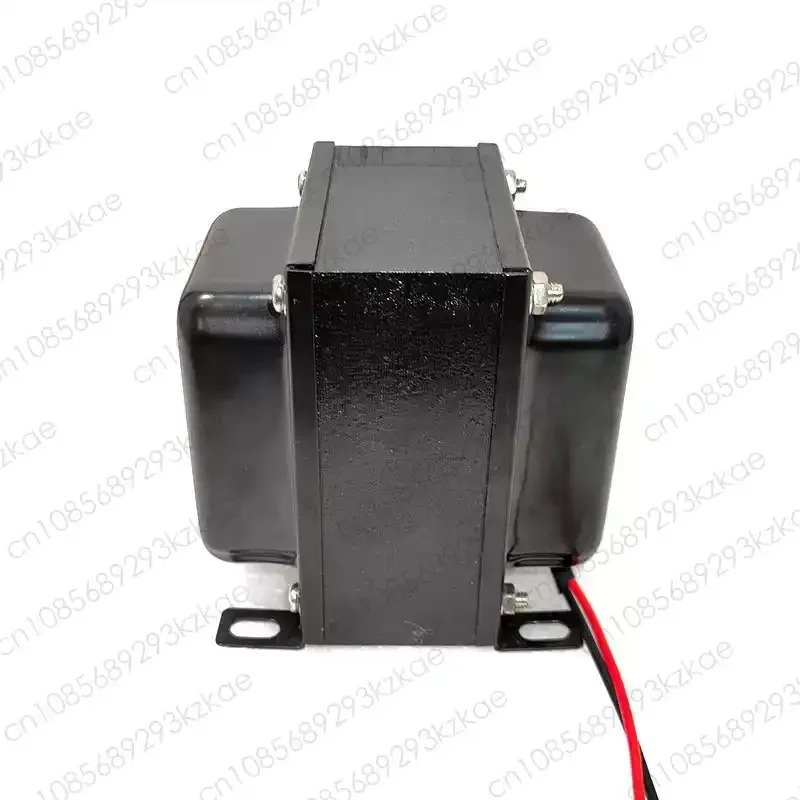 0.2A 200mA 20H-25H-35H copper choke coil, vertically installed with black integrated side cover EI86X40