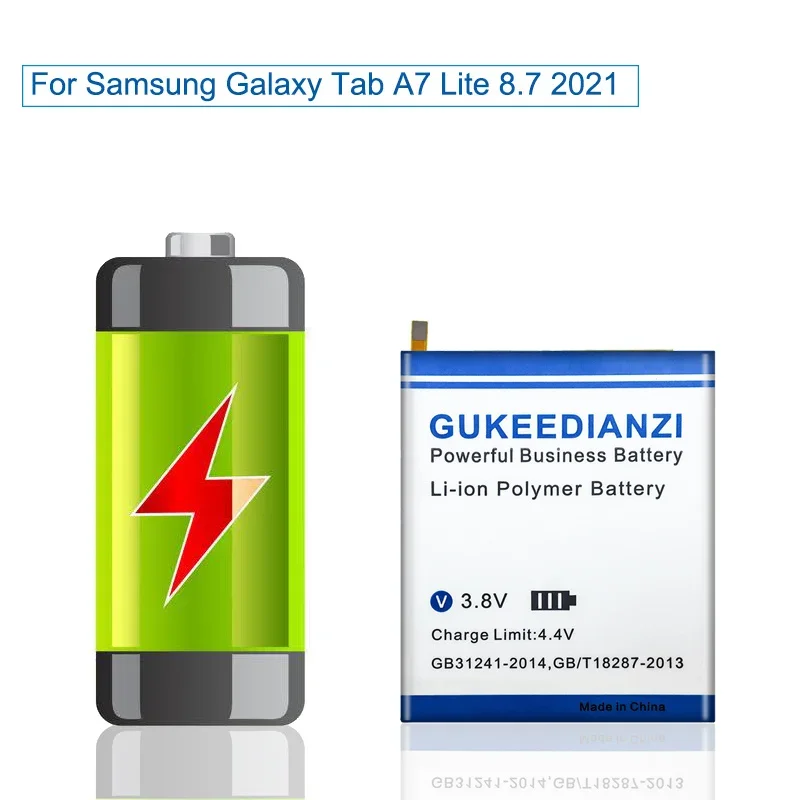 t220(HQ-3565N) 5800mAh Tablet Battery For Samsung HQ-3565N HQ-3565S For Galaxy Tab A7 Lite 8.7 2021 SMT225N