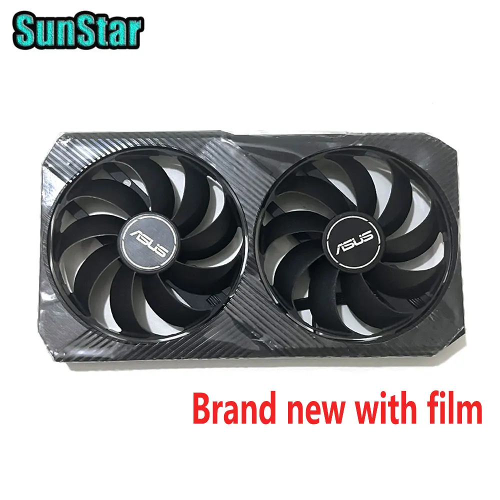 NEW ASUS RTX 3060 GPU Case OR Cooling Fan For ASUS RTX 3050 3060 3060Ti GTX 1650 1660S RX 6400 DUAL MINI Video Card Shell Frame