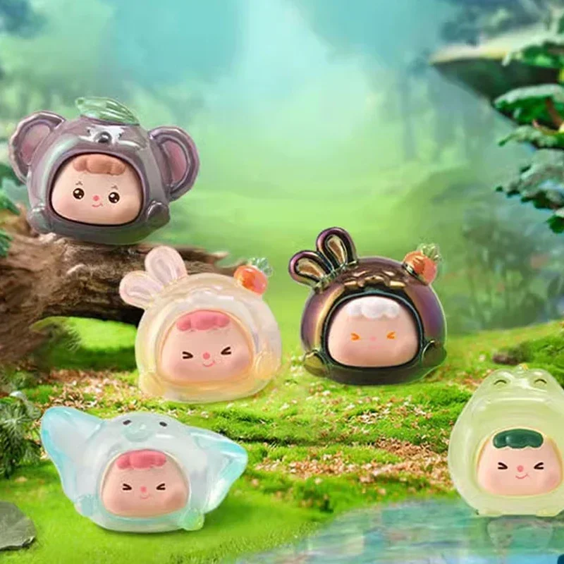 Zozo Animal Party Series Mini Blind Box Guess Bag Mystery Box Speelgoed Pop Leuke Anime Figuur Desktop Ornamenten Gift Collection