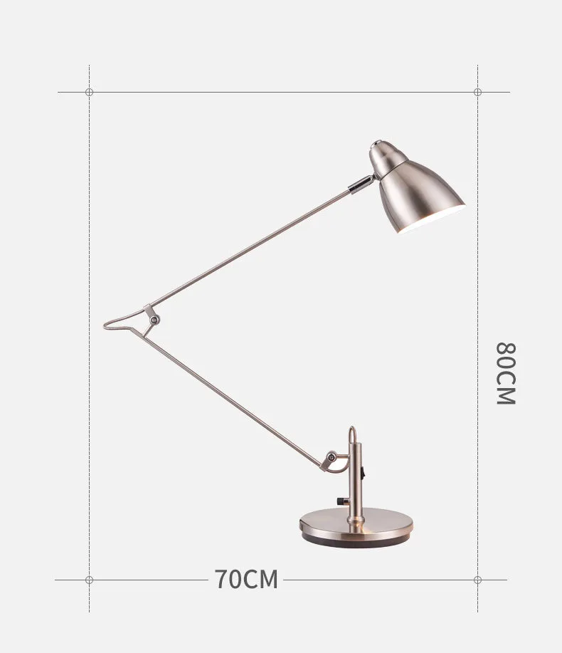 Clamp swing arm reading desk lamp eye protection desk lamp modern architect home office learning desk lamp
