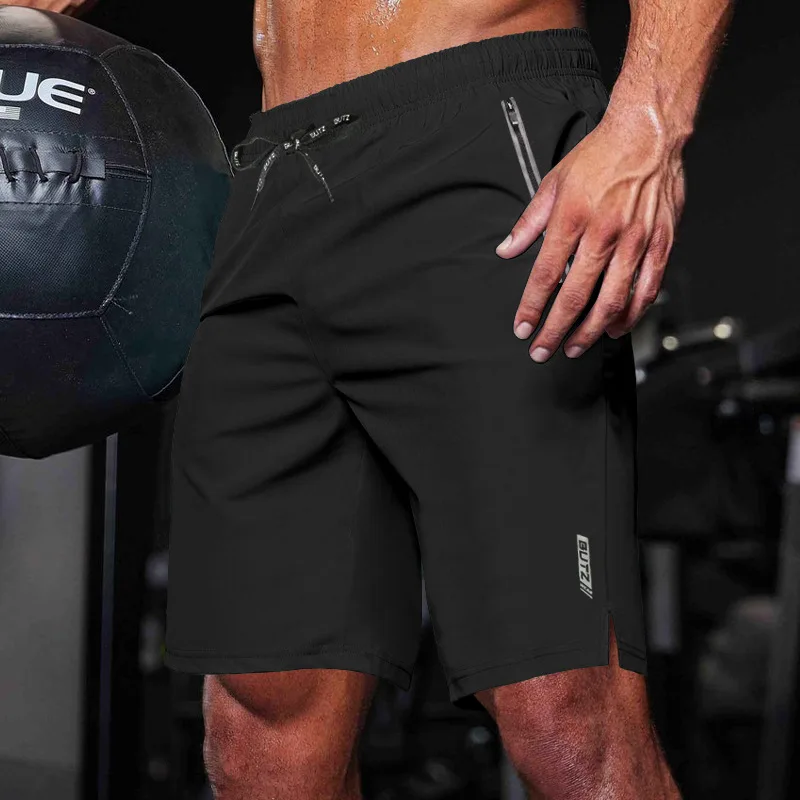 

Summer Fitness Shorts Quick-Drying Men Brand High Quality Outdoor Trend Casual Sports Running Training Three-Quarter Pants Thin