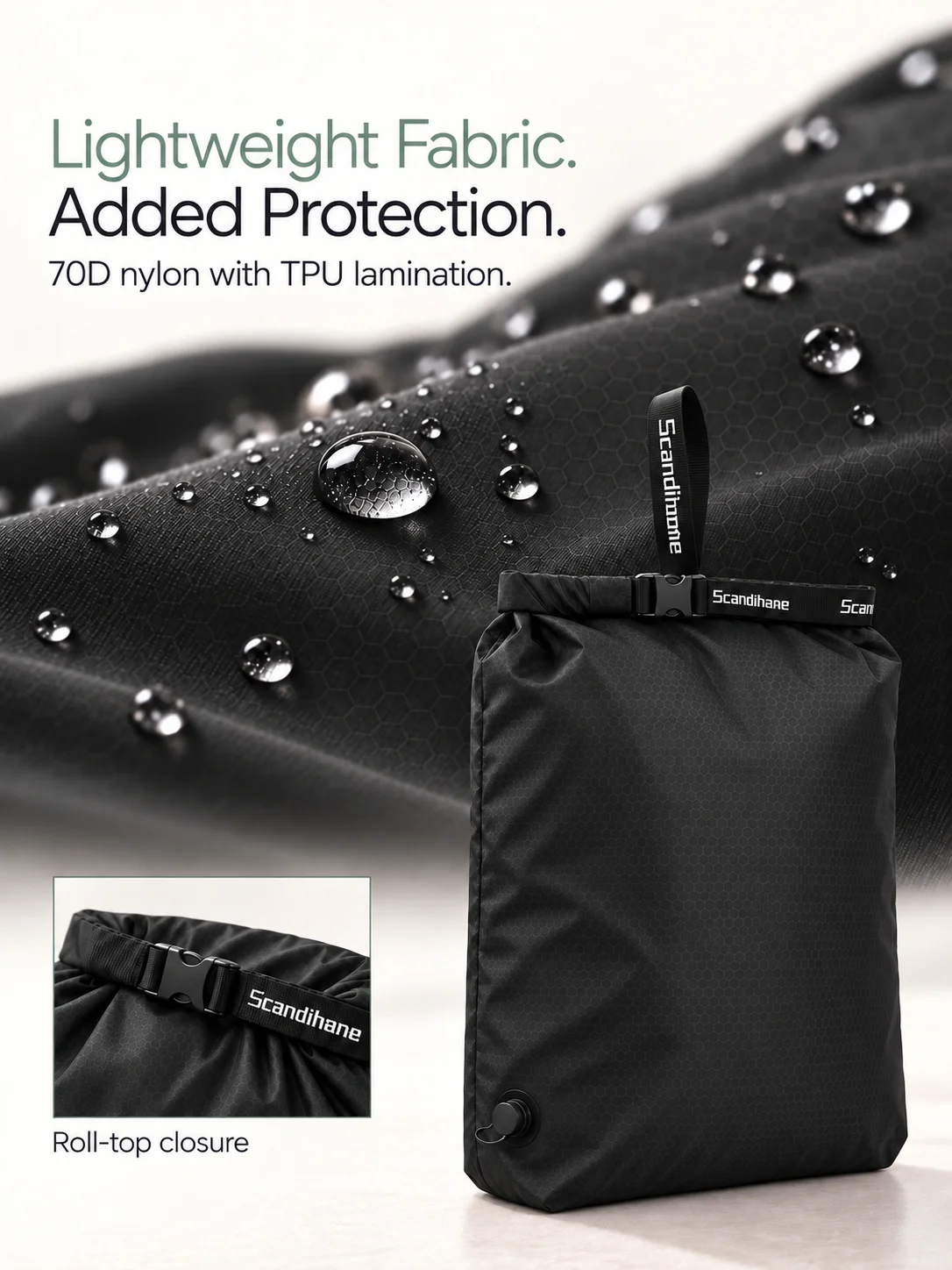 Luggage Vacuum Compression Bag Pump Free Reusable Vacuum Storage Bag 70% Space Save Waterproof Travel Clothes Sealed Packing Bag