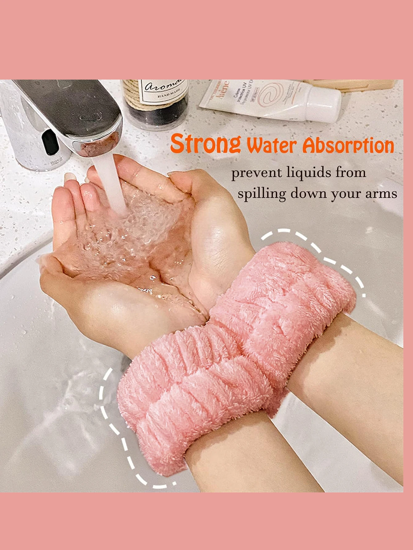 21-teiliges Klett-Stirnband-Set, multifunktionale Make-up-Werkzeuge, geeignet für alle Hauttypen