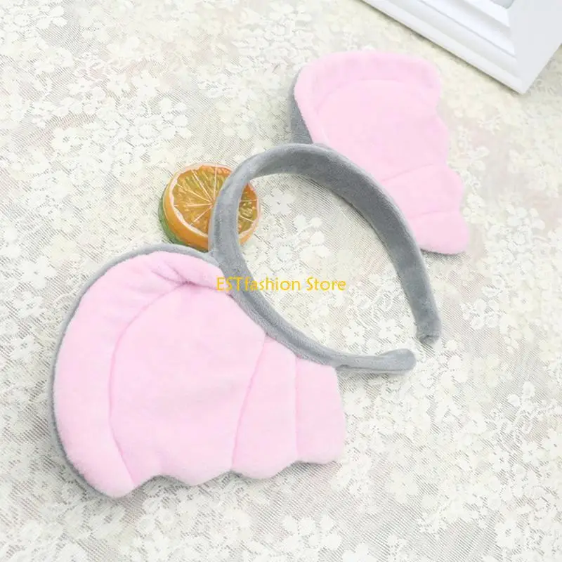 Y5GC 3 piezas Diadema oreja elefante para cumpleaños Navidad Halloween