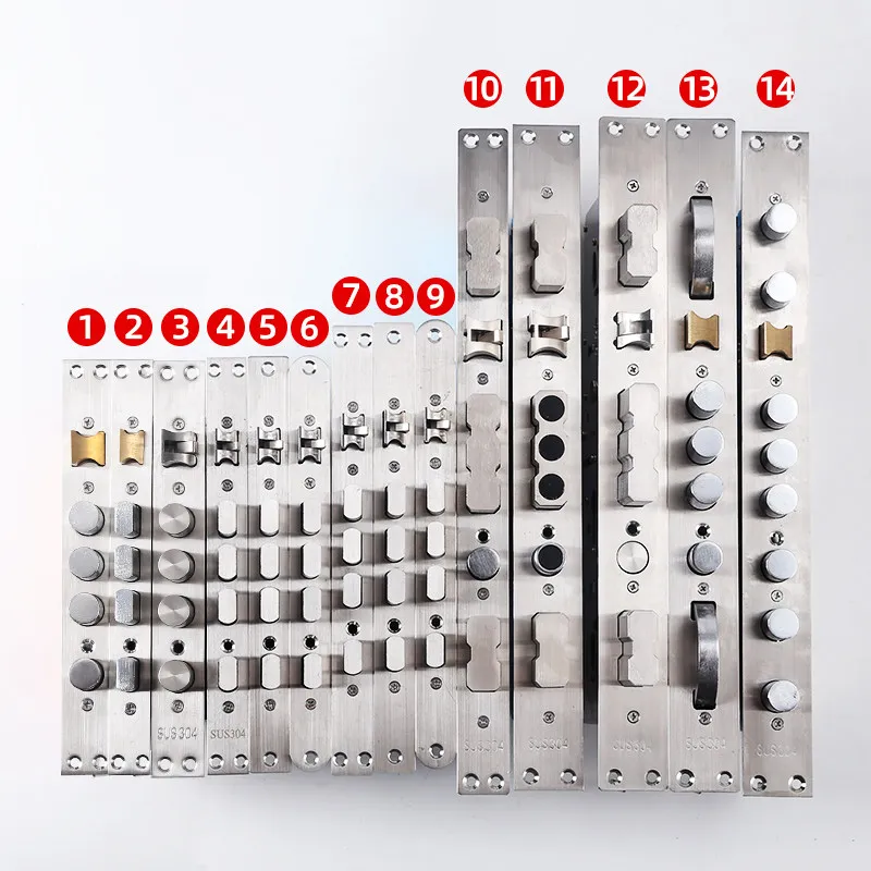 Replacement Mortise Door Lock Body for Security and Interior Doors Mechanical Smart Lock Mechanism Multiple Sizes Available