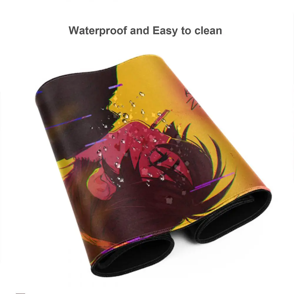 Game Katana Zero Mouse Pad Large Computer Mousepad Office 1000x500mm XXL Pc Gamer Non-slip Rubber Keyboard Deskmat