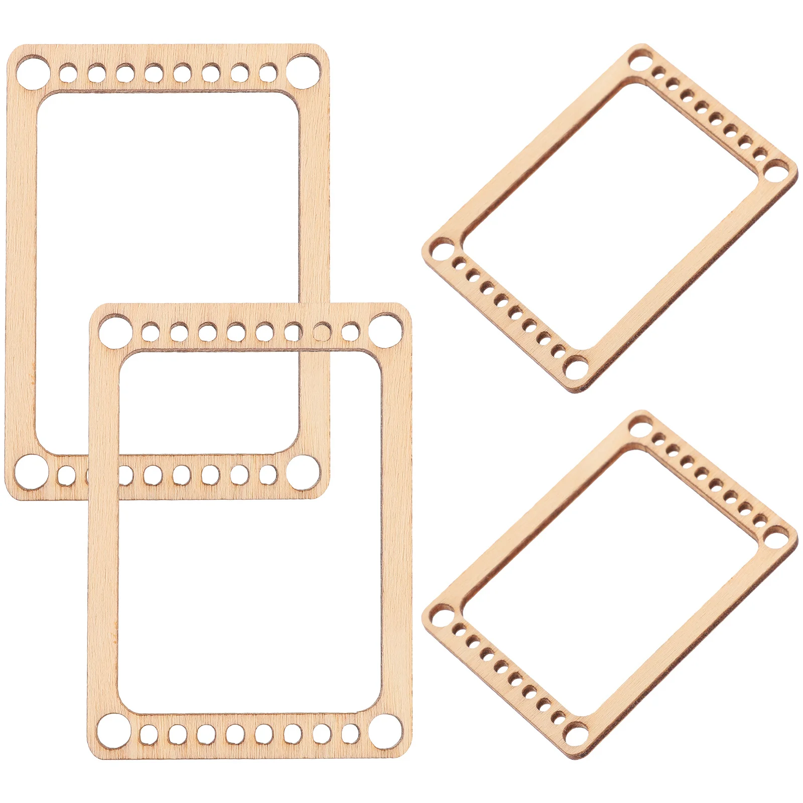 4 قطعة لوحة النسيج الصغيرة المحمولة المدمجة الحرفية نسج أداة للأساور والقلائد الزينة صياغة المنوال