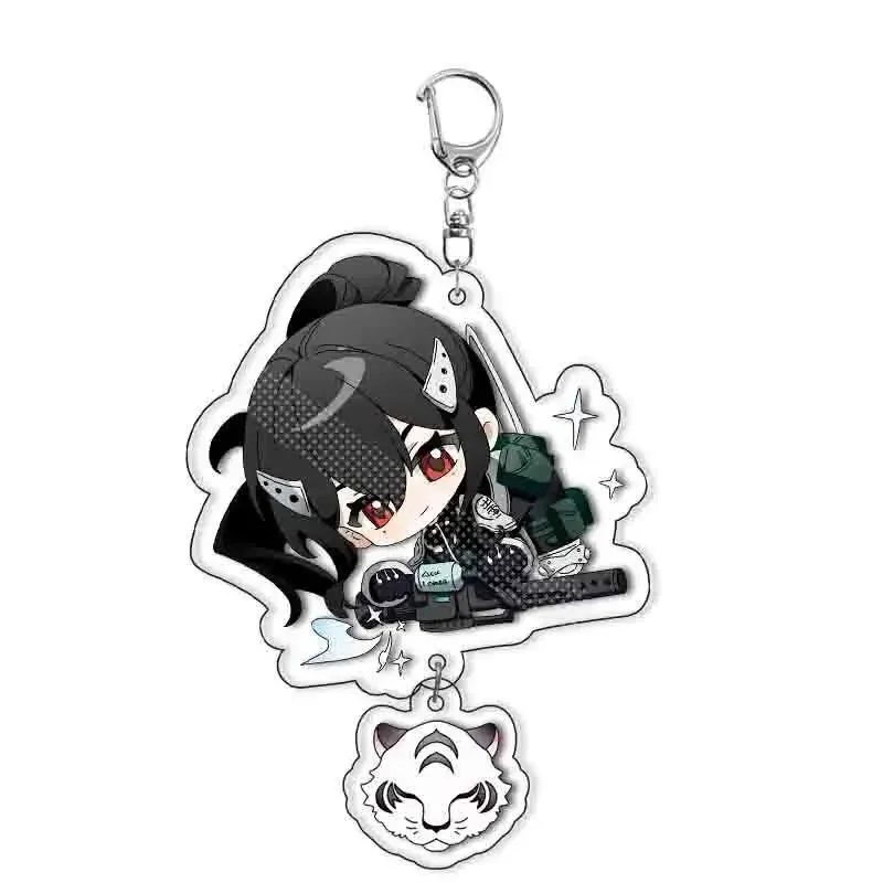 Acrylic Keychain Sandwich Style Animation Derivatives Ashiro Mina Cartoon Hanging Q Version Creative Back To School Anime