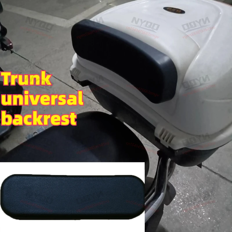 Cuscino Universale per Schienale Passeggero Moto, Comodo Schienale Imbottito Rotondo per Bauletto, Accessori di Ricambio