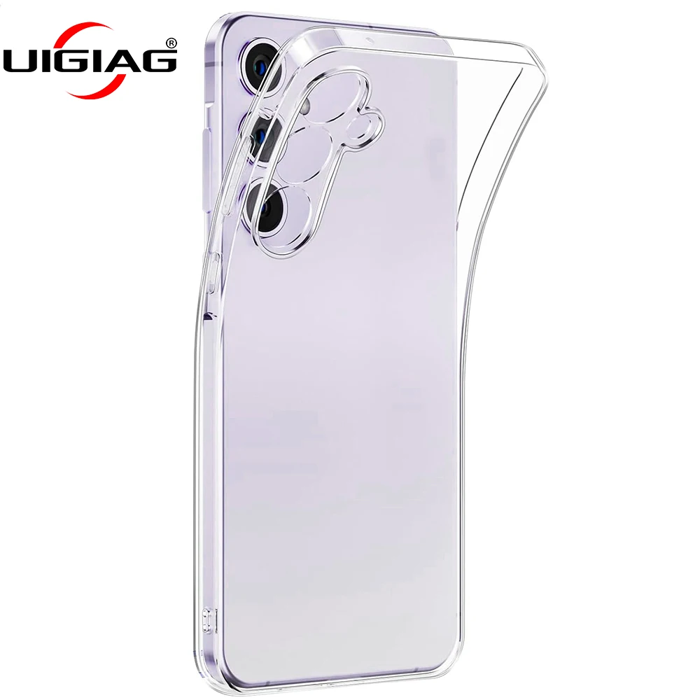 Full Camera Cover Silicone Soft Case For Samsung Galaxy A55 A35 A25 A15 A05s A05 A54 A34 A24 A14 Clear Ultra Thin Back Cover