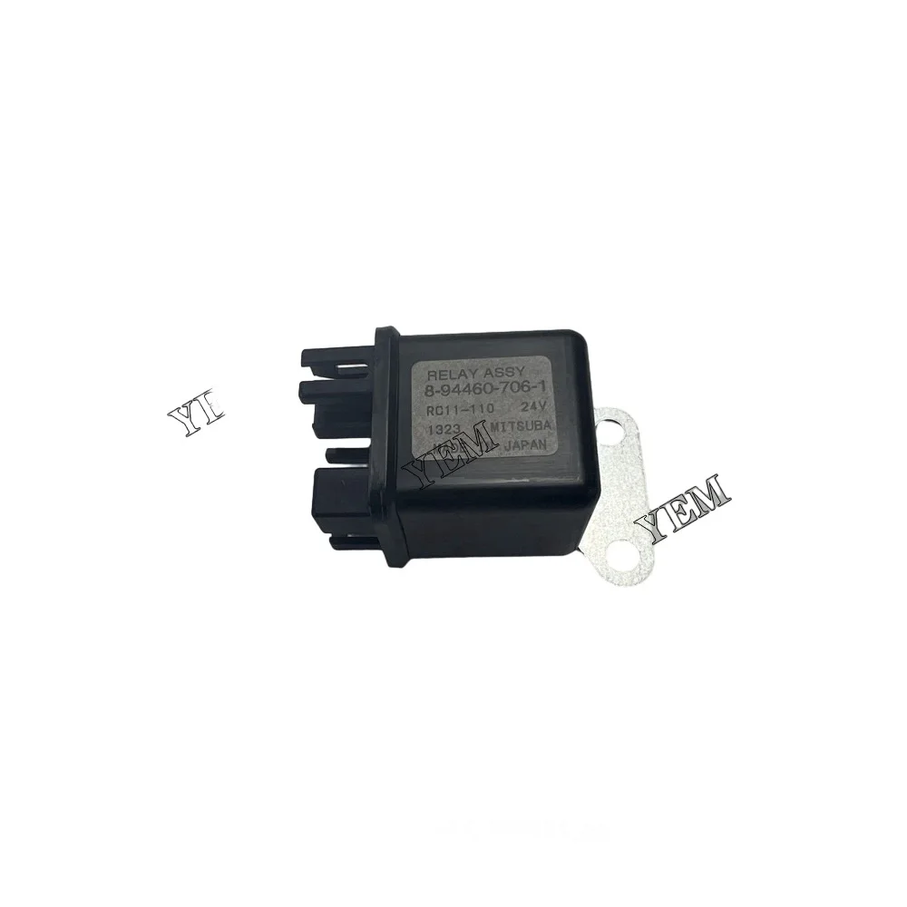 New 6HK1 Relay 8-94460706-1 Compatible For Isuzu Engine.