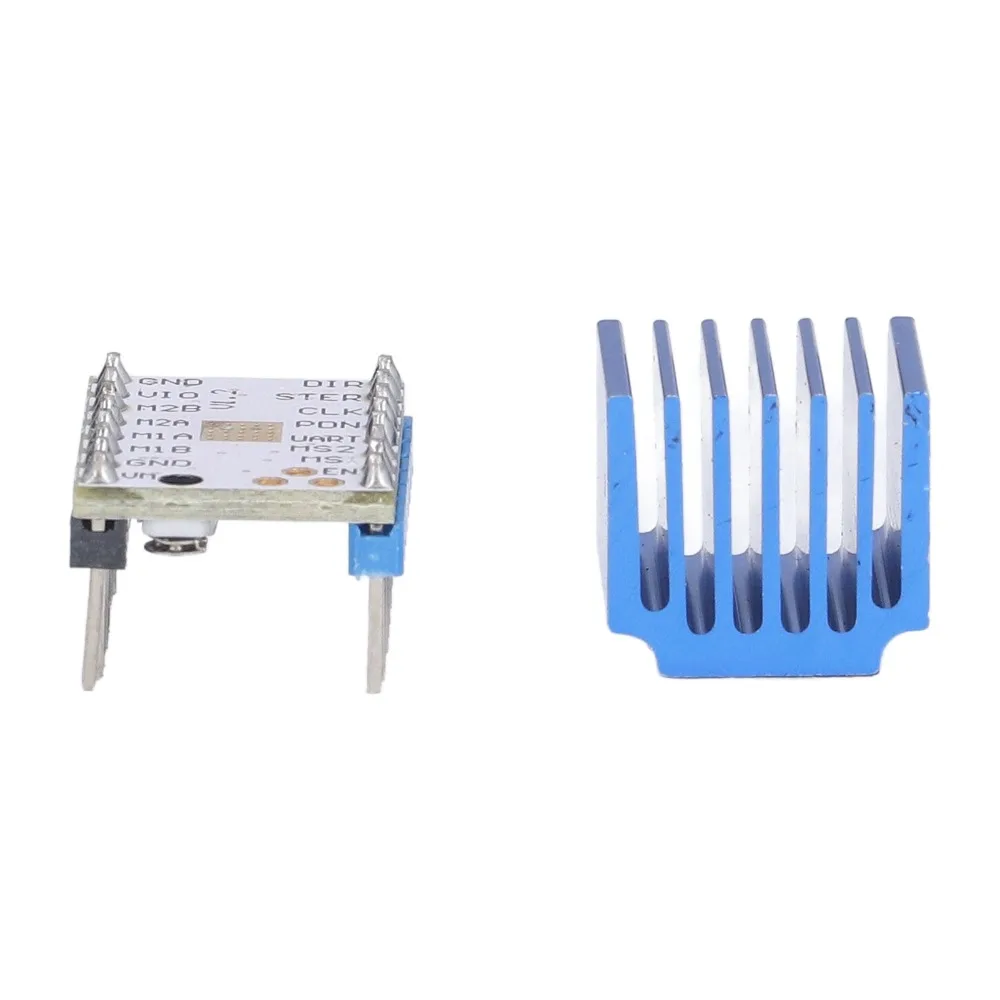 Blue TMC2208 V1.2 Driver Board Plastic Rectangle Silent Stepper Motor Module 3D Printer Drive Accessories for TMC2208 V1.2