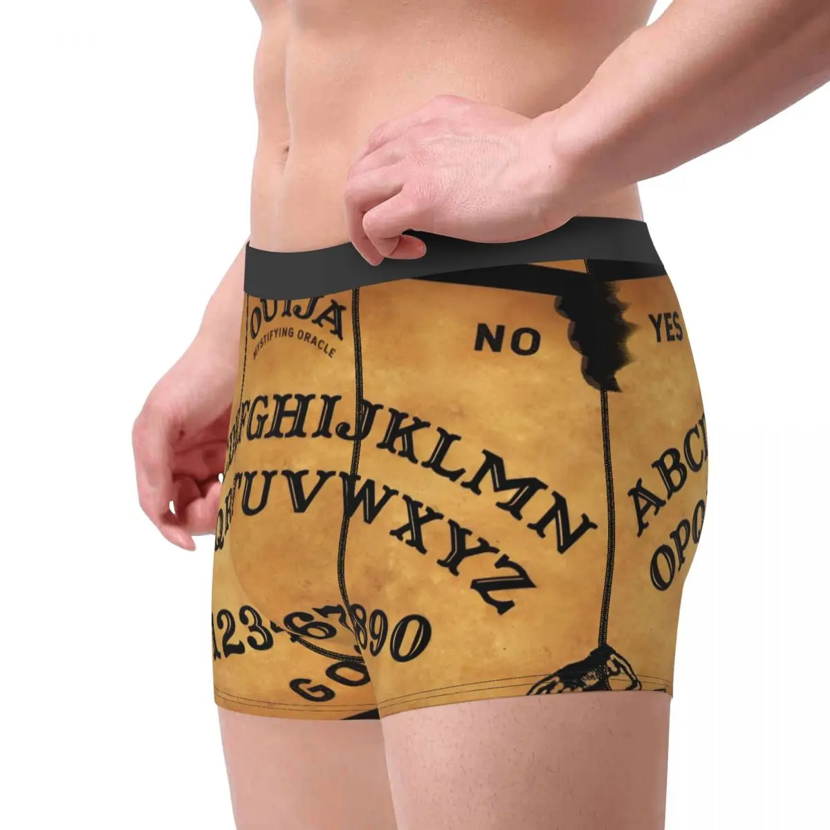 Humor Boxer Ouija Board Gothic Witch Halloween Shorts Panties Briefs Men's Underwear Soft Underpants for Male S-XXL