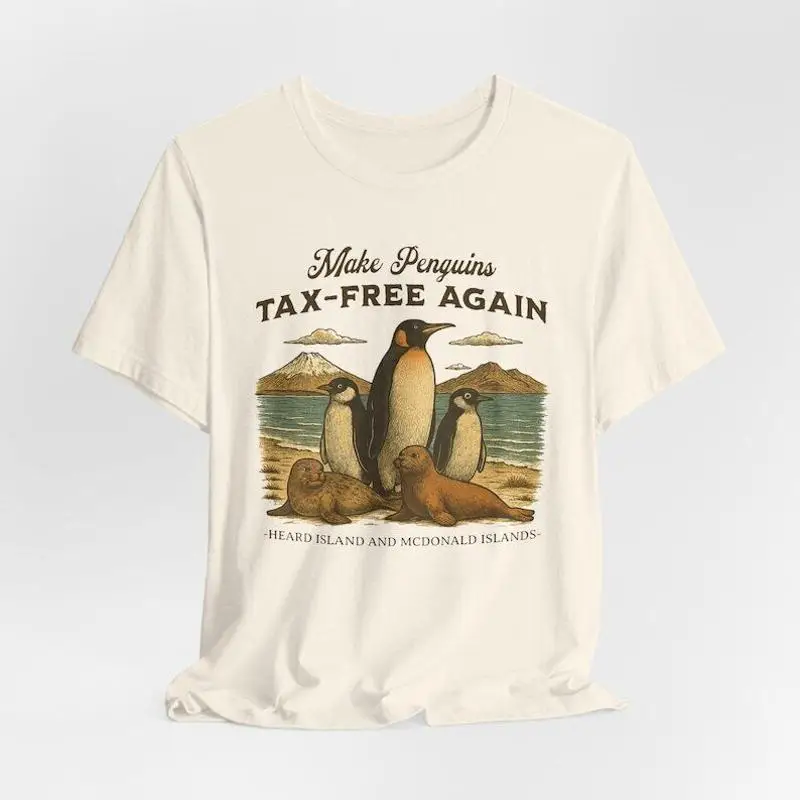Make Penguins T X Free Again Shirt Protest Island S 5Xl Multicolor