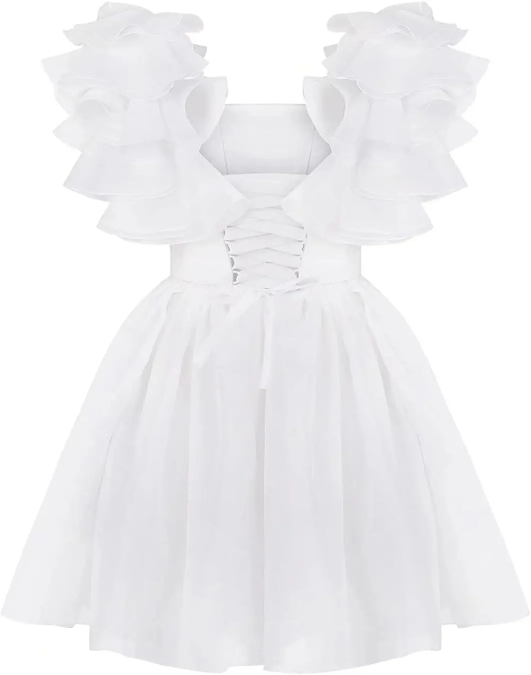 Vestidos de casamento curtos femininos para noiva fora do ombro tule vestido de festa de noiva uma linha mini noivado vestido de casamento simples