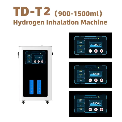 Hydrogen Generator with 1500ml/min High Flow Hydrogen Generator with 7-inch Touchscreen, Medical-Grade Power, OEM Customization