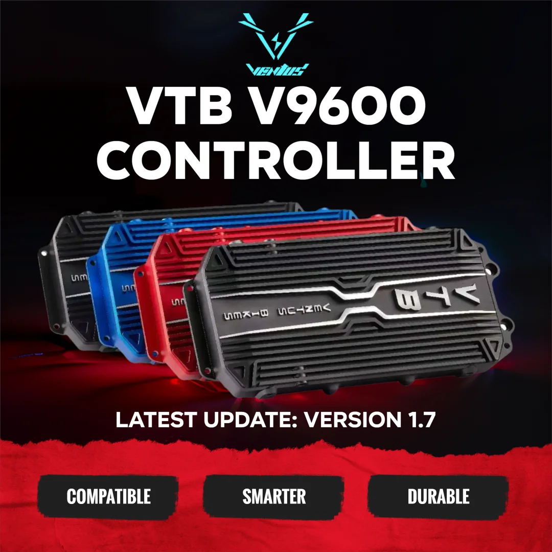 Контроллер VTB Ventus Bikes V9600 для Surron Light Bee, Ultra Bee, Talaria X3, Talaria Sting, 79Bike Falcon, E-Ride Pro-SS, Vent Контроллер VTB Ventus Bikes V9600 для Surron Light Bee, Ultra Bee, Talaria X3, Talaria Sting, 79Bike Falcon, E-Ride Pro-SS, Vent