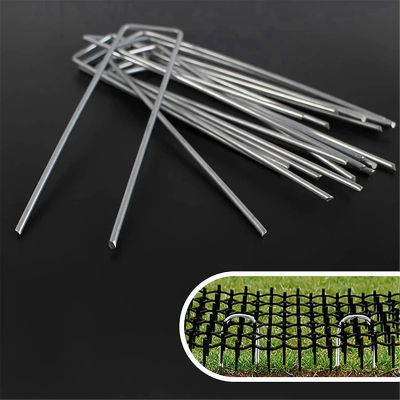 24Pcs Cat Scat Mat With Spikes,At Animal Spikes Repellent,Garden Prickle Strip Dig Stopper Cat Deterrent Spikes