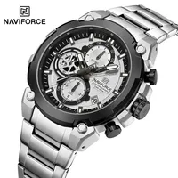 NAVIFORCE NF8071 Men's Watches Top Luxury Original Quartz Chronograph Calendar Waterproof Man Watch Relojes Hombre