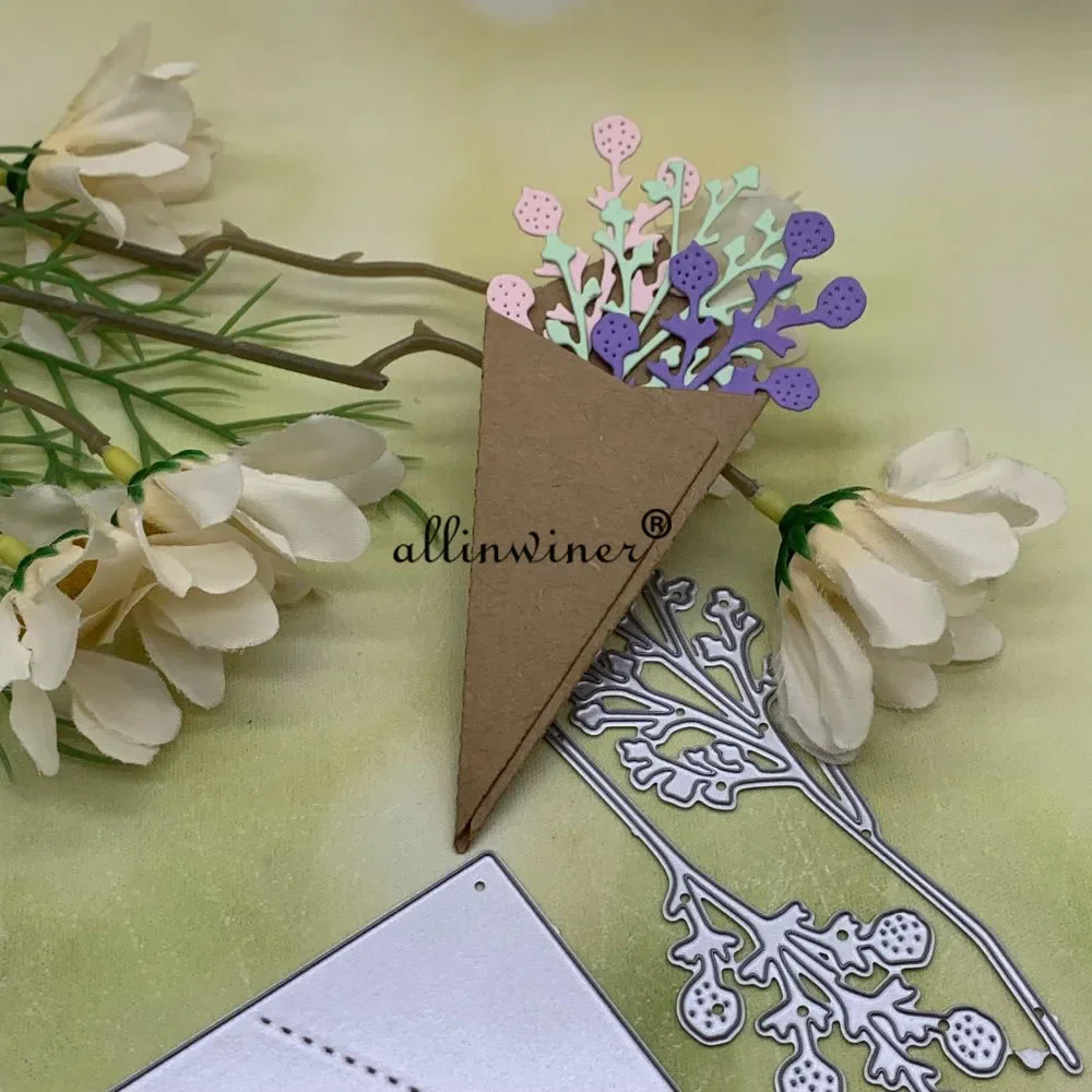

Bouquet decoration Metal Cutting Dies Stencils Die Cut for DIY Scrapbooking Album Paper Card Embossing