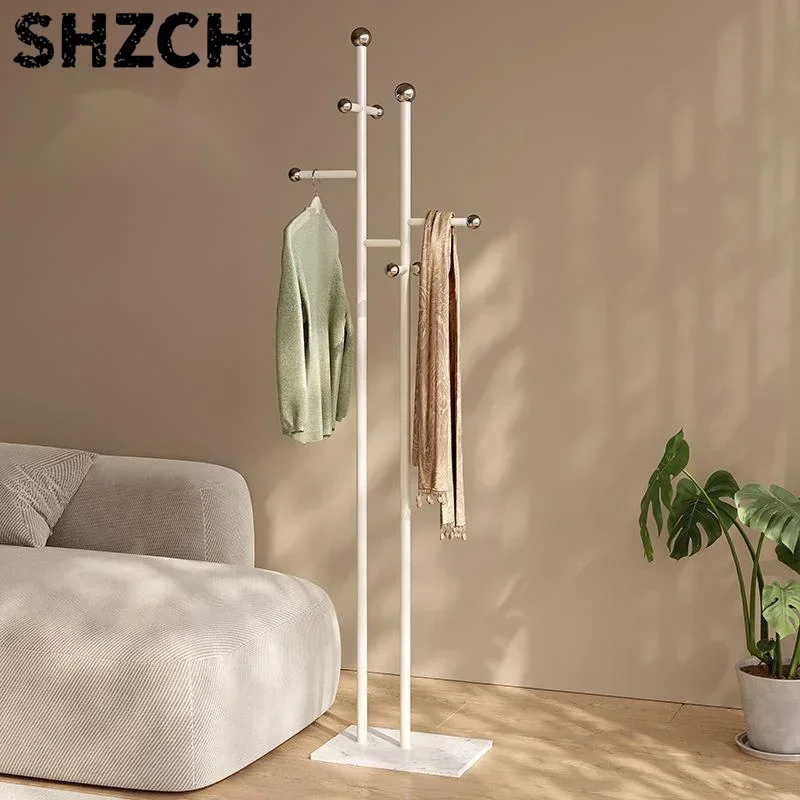 Modern Contracted Bedside Clothes Rack Coat Stand Porch Clothes Hanger Floor Living Room Furniture Hanger Rack