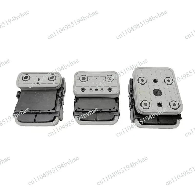 Woodworking machinery vacuum suction block 140x115x50mm, rubber metal strip woodworking accessories