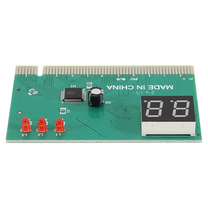 A13E-2 - Bit Pci Motherboard Fault Test Card Desktop Computer Detection Card Pci Motherboard Tester Diagnostic Display